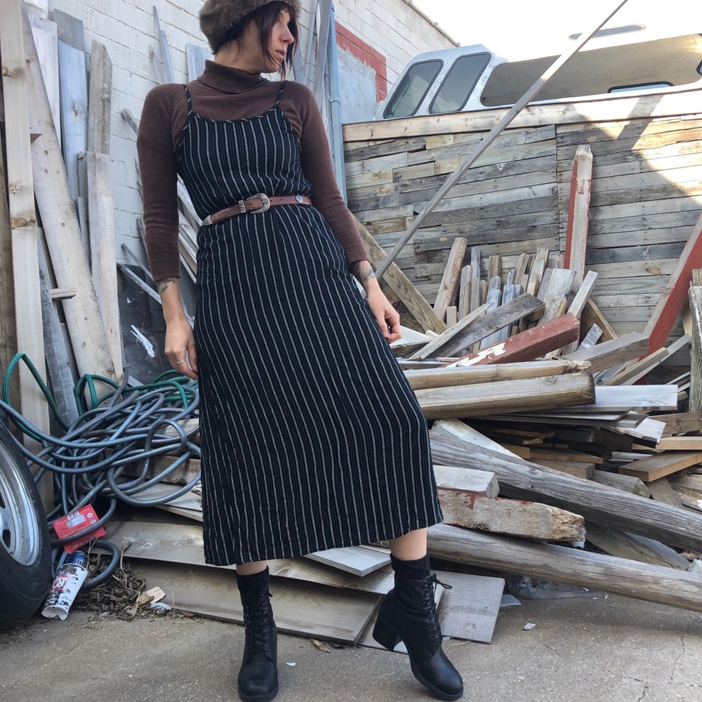Vintage 90’s stripped maxi dress